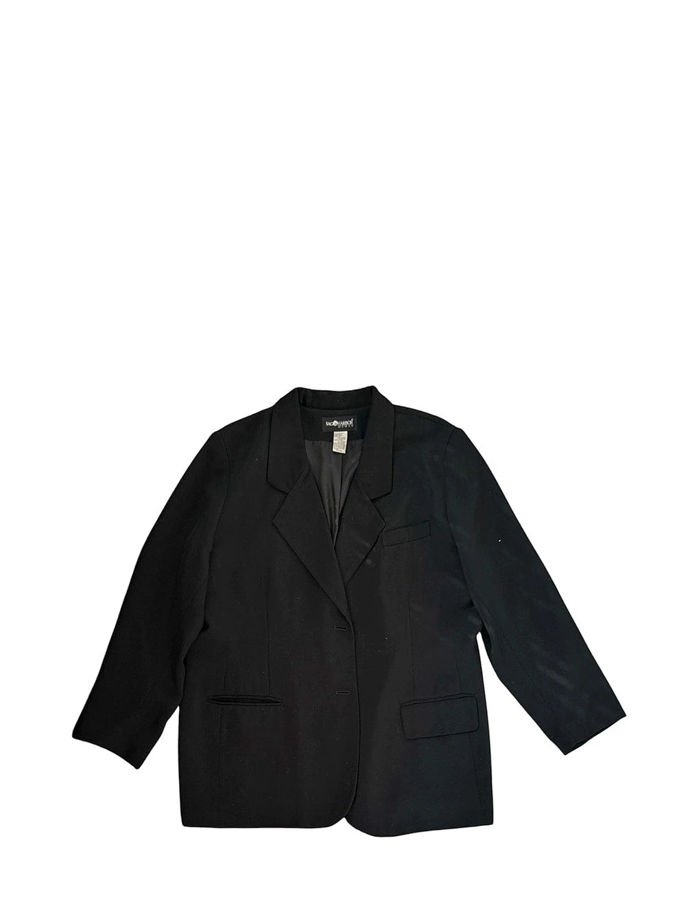 Sag Harbor Black Blazer Size 18 Like New